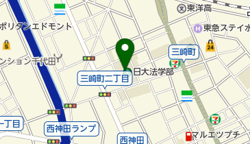 私立日本大学法学部の地図画像