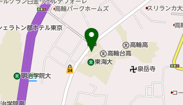 東海大学専門職大学院の地図画像