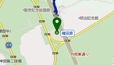 私立京都芸術大学東京・外苑キャンパスの地図画像