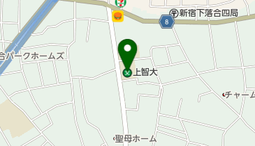 私立上智大学目白聖母キャンパスの地図画像