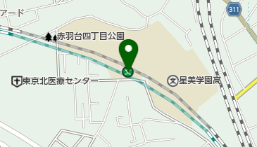 私立星美学園短期大学の地図画像