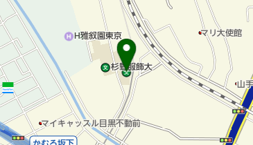 私立杉野服飾大学短期大学部の地図画像