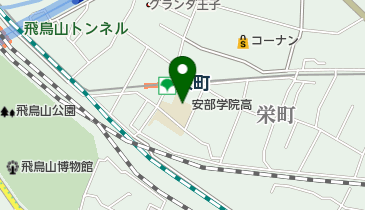 私立安部学院高校の地図画像