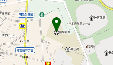 私立國學院高校の地図画像