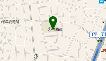 私立城西大学附属城西高校の地図画像
