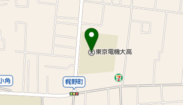私立東京電機大学高校の地図画像