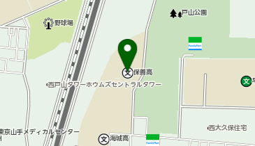 私立保善高校の地図画像