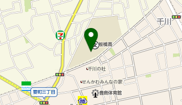 東京都立板橋高校の地図画像