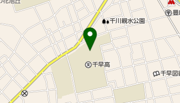 東京都立千早高校の地図画像
