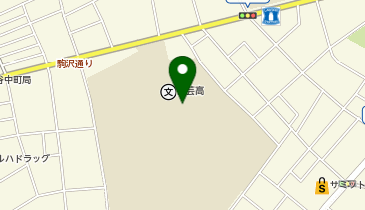 東京都立園芸高校の地図画像