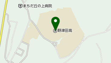 東京都立野津田高校の地図画像