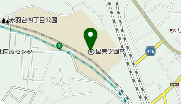 私立サレジアン国際学園高校の地図画像