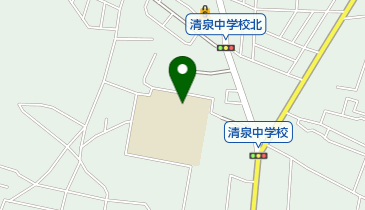 昭島市立清泉中学校の地図画像