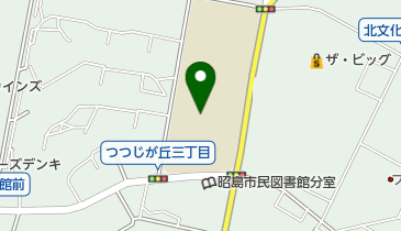 昭島市立瑞雲中学校の地図画像