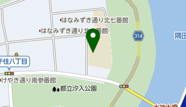 荒川区立第三中学校の地図画像