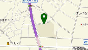 板橋区立赤塚第一中学校の地図画像