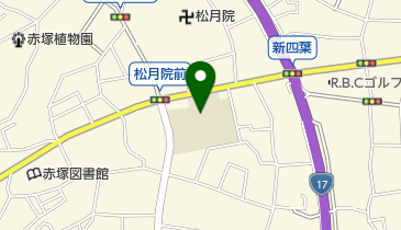 板橋区立赤塚第三中学校の地図画像