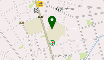 江戸川区立小岩第二中学校の地図画像