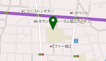 江戸川区立春江中学校の地図画像