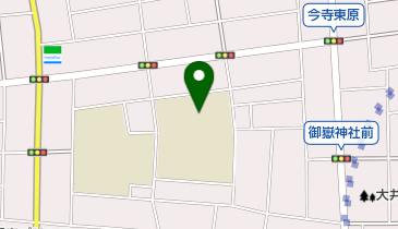 青梅市立泉中学校の地図画像