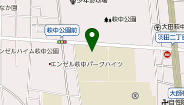 大田区立出雲中学校の地図画像