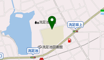 大田区立大森第六中学校の地図画像