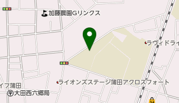 大田区立志茂田中学校の地図画像