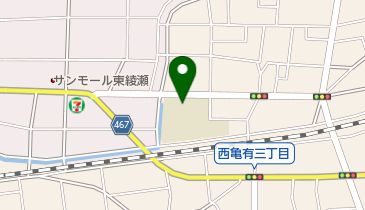 葛飾区立一之台中学校の地図画像