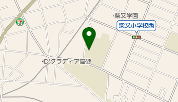 葛飾区立桜道中学校の地図画像