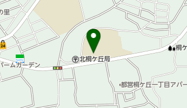 北区立桐ケ丘中学校の地図画像