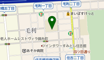 江東区立深川第七中学校の地図画像