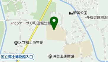 杉並区立大宮中学校の地図画像