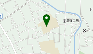 杉並区立松渓中学校の地図画像