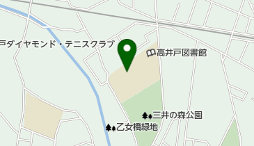 杉並区立高井戸中学校の地図画像