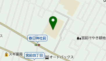 杉並区立宮前中学校の地図画像