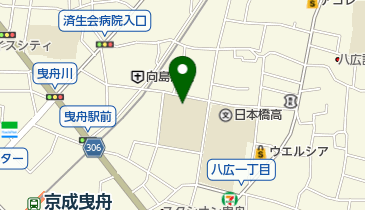 墨田区立寺島中学校の地図画像