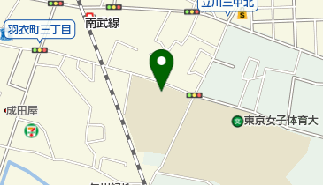 立川市立立川第三中学校の地図画像