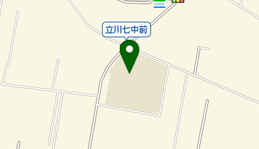 立川市立立川第七中学校の地図画像