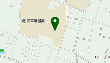 調布市立神代中学校の地図画像