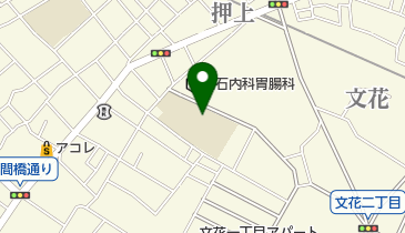 墨田区立文花中学校の地図画像