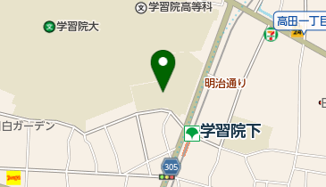 豊島区立千登世橋中学校の地図画像