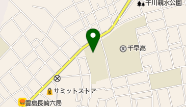 豊島区立明豊中学校の地図画像