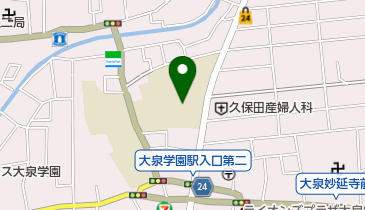 練馬区立大泉中学校の地図画像