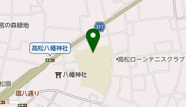 練馬区立練馬中学校の地図画像