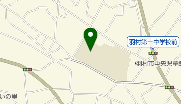 羽村市立羽村第一中学校の地図画像