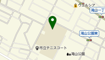 東久留米市立西中学校の地図画像