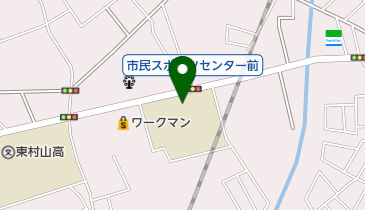 東村山市立東村山第五中学校の地図画像