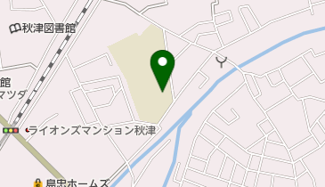 東村山市立東村山第六中学校の地図画像