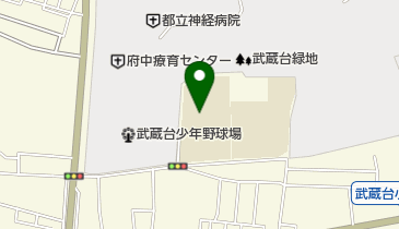 府中市立府中第七中学校の地図画像