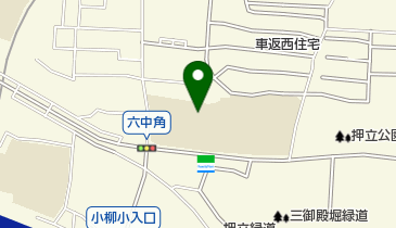 府中市立府中第六中学校の地図画像